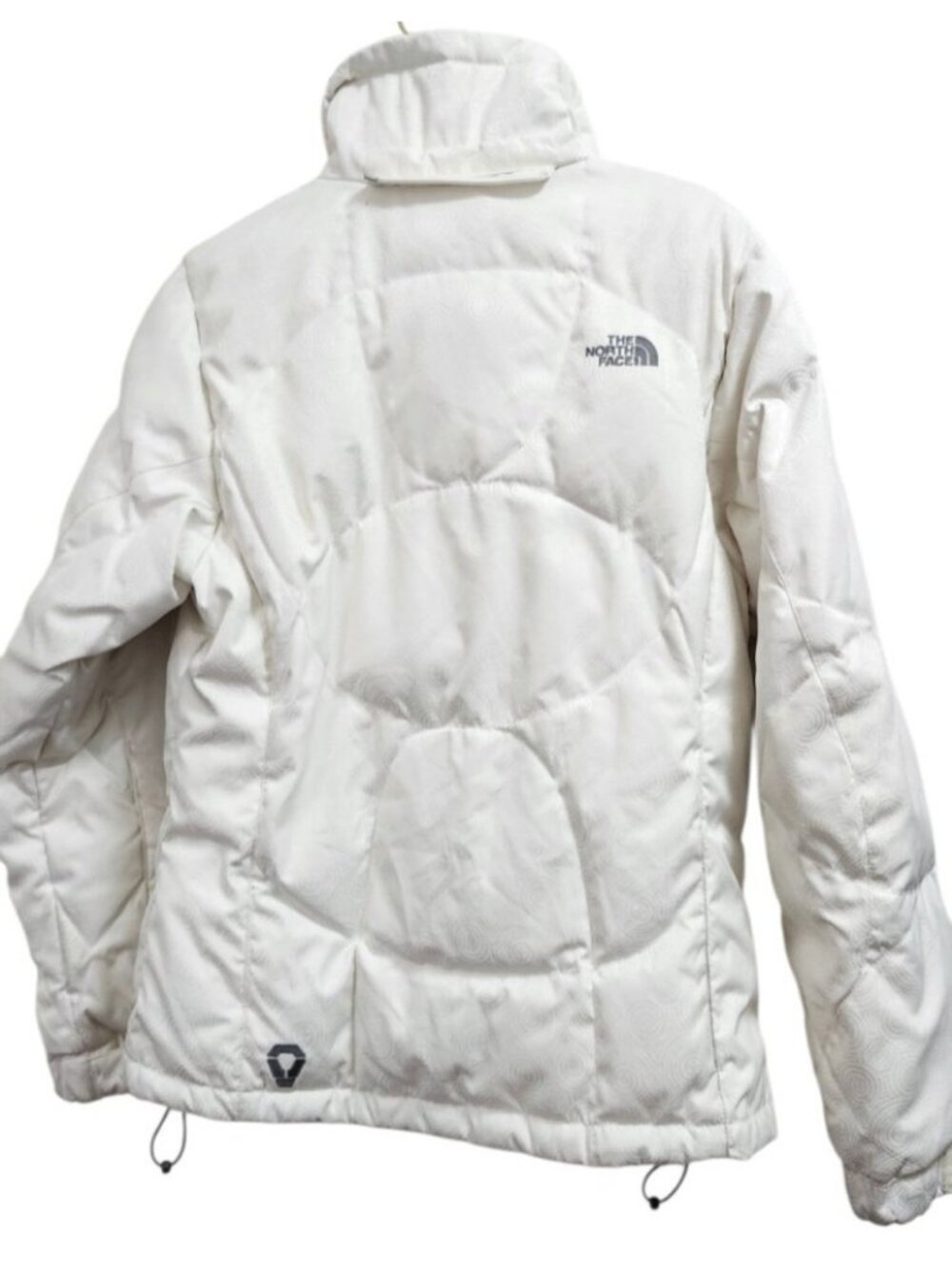 The North Face Women's 600 Fill Down Puffer Jacket White No Hood S - Picture 7 of 16